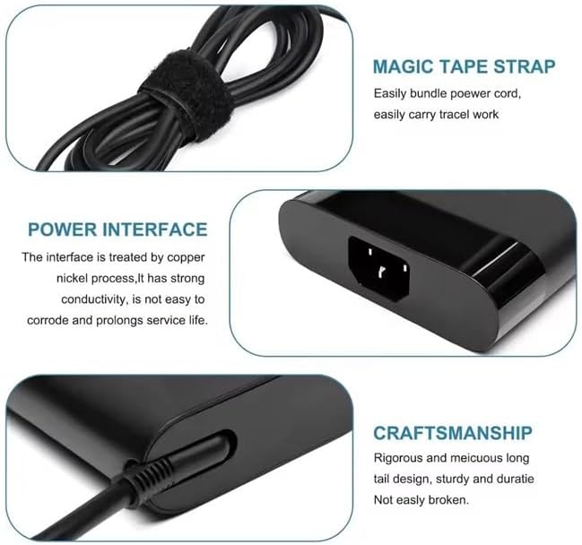 Generic 90W HP Laptop Charger – 19.5V, 4.5x3.0mm Blue Pin with Power Cord | South Africa