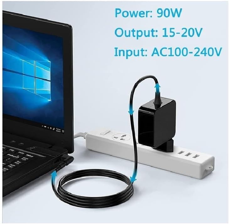 Generic 90W Universal Laptop Charger – 10 Tips, Auto Voltage | South Africa