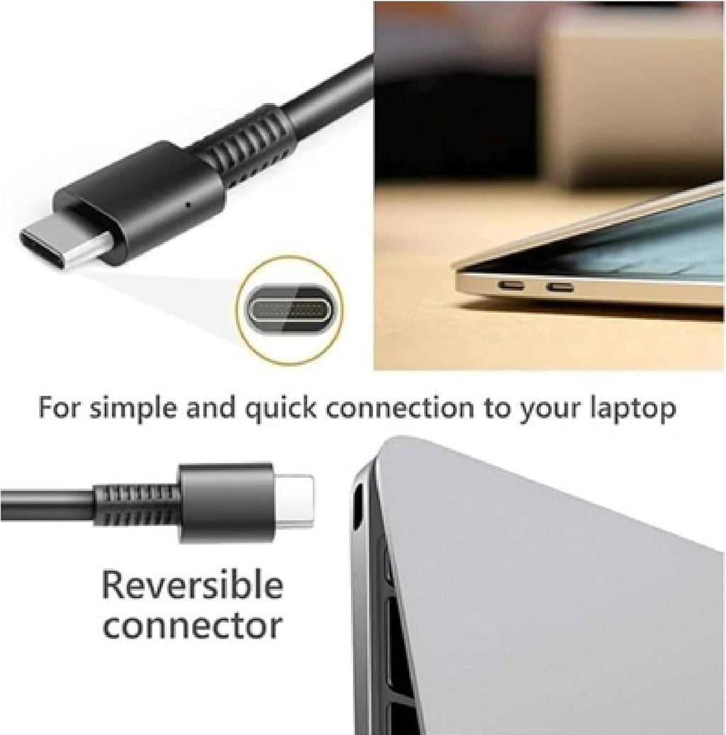 Generic 65W USB-C Charger for Dell Laptops – Latitude, XPS & More | South Africa