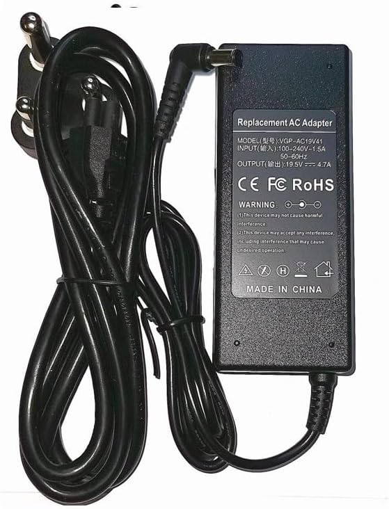 Generic 90W Replacement Charger for Sony VAIO Laptops – 19.5V 4.7A | South Africa