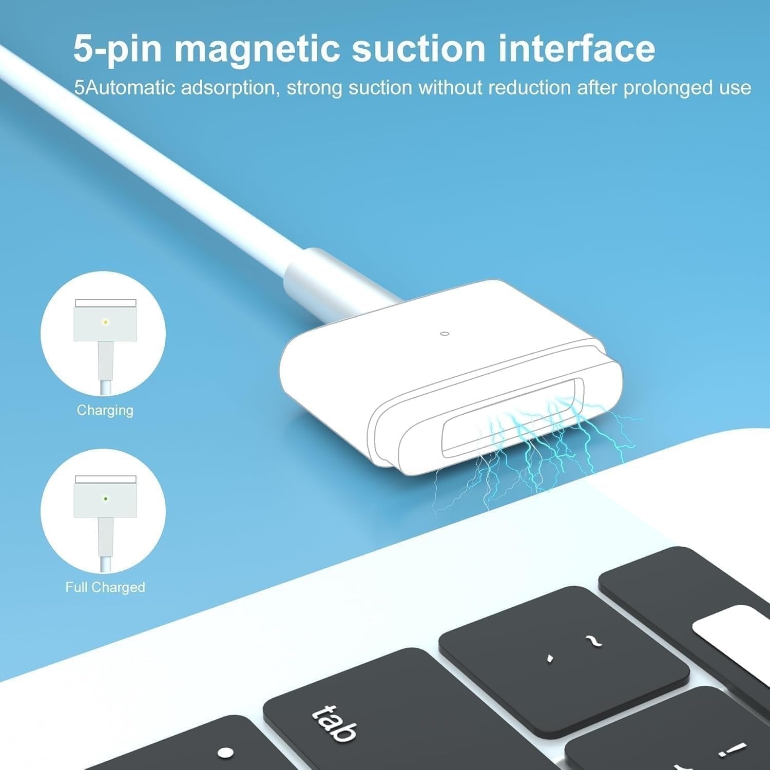 Generic 45W MagSafe 2 Replacement Charger – MacBook Air 11" & 13" | South Africa